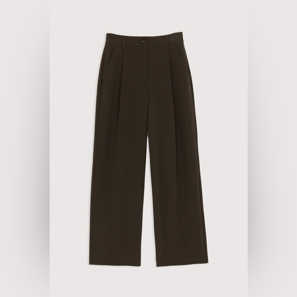 Oak + Fort straight leg trousers
